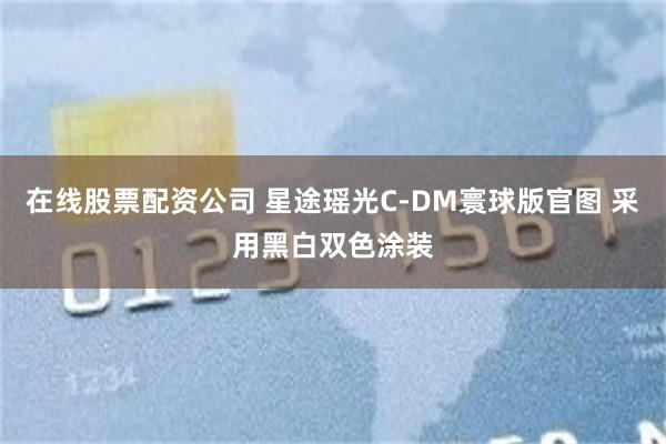 在线股票配资公司 星途瑶光C-DM寰球版官图 采用黑白双色涂装