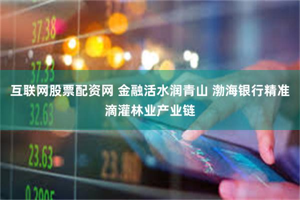 互联网股票配资网 金融活水润青山 渤海银行精准滴灌林业产业链