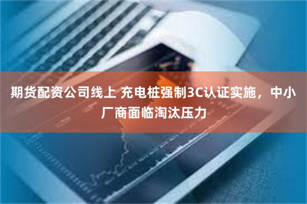 期货配资公司线上 充电桩强制3C认证实施，中小厂商面临淘汰压力