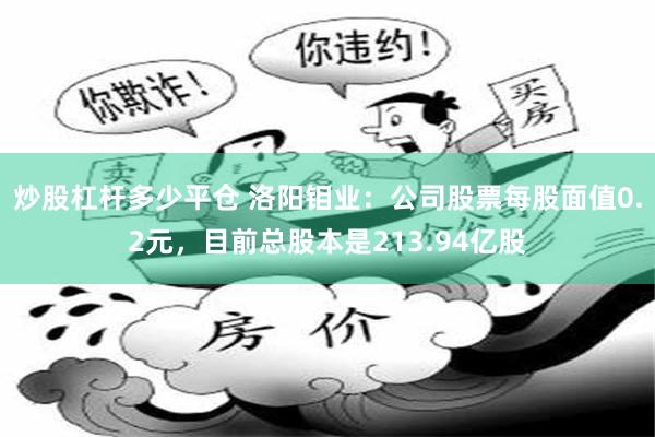 炒股杠杆多少平仓 洛阳钼业：公司股票每股面值0.2元，目前总股本是213.94亿股
